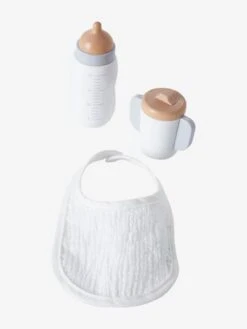 Set Accessoires Repas Poupon En Bois FSC® Blanc - Vertbaudet -Enfant Jouet Boutique set accessoires repas poupon en bois fsc 3