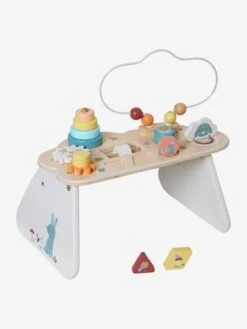 Table Basse D'activités Nuage Les Amis De La Forêt En Bois FSC® Blanc - Vertbaudet -Enfant Jouet Boutique table basse dactivites nuage les amis de la foret en bois fsc 2