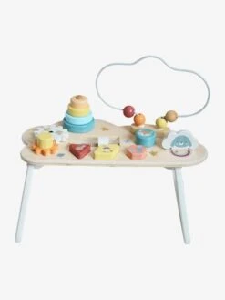 Table Basse D'activités Nuage Les Amis De La Forêt En Bois FSC® Blanc - Vertbaudet -Enfant Jouet Boutique table basse dactivites nuage les amis de la foret en bois fsc 4