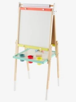 Tableau Pliable Et Réglable En Hauteur 3 En 1 En Bois FSC® Multicolore - Vertbaudet -Enfant Jouet Boutique tableau pliable et reglable en hauteur 3 en 1 en bois fsc 4