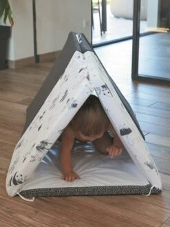 Tapis De Motricité XL Black And White Experience - CANDIDE Blanc - Candide -Enfant Jouet Boutique tapis de motricite xl black and white experience candide 5