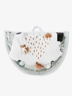 Tapis D'éveil Avec Arche Renard Vert Gris - Vertbaudet -Enfant Jouet Boutique tapis deveil avec arche renard 3