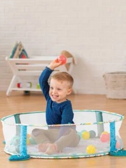 Tapis D'éveil Transformable En Aire à Balles Infantino Vert - Infantino -Enfant Jouet Boutique tapis deveil transformable en aire a balles infantino 3