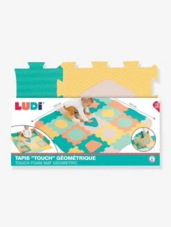 Tapis Géométrique Touch LUDI Multicolore - Ludi -Enfant Jouet Boutique tapis geometrique touch ludi 2