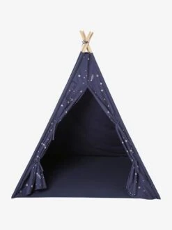 Tipi Avec Détails Phosphorescents Constellation Bleu - Vertbaudet -Enfant Jouet Boutique tipi avec details phosphorescents constellation 2