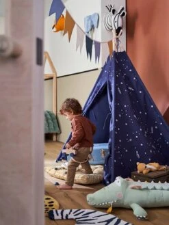 Tipi Avec Détails Phosphorescents Constellation Bleu - Vertbaudet -Enfant Jouet Boutique tipi avec details phosphorescents constellation 3