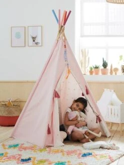 Tipi Réversible Petite Sioux Rose - Vertbaudet 9 Tipi Réversible Petite Sioux Rose - Vertbaudet -Enfant Jouet Boutique tipi reversible petite sioux 4