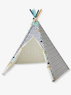 Tipi Réversible Sioux Blanc - Vertbaudet -Enfant Jouet Boutique tipi reversible sioux 3