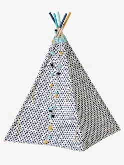 Tipi Réversible Sioux Blanc - Vertbaudet -Enfant Jouet Boutique tipi reversible sioux 4