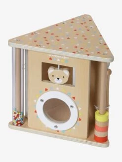 Triangle D'activités Musicales En Bois FSC® Beige - Vertbaudet -Enfant Jouet Boutique triangle dactivites musicales en bois fsc 2