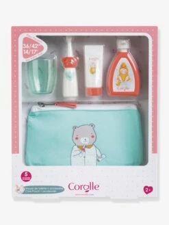 Trousse De Toilette Et Accessoires Pour Poupée - COROLLE Rose Bonbon - Corolle -Enfant Jouet Boutique trousse de toilette et accessoires pour poupee corolle 2