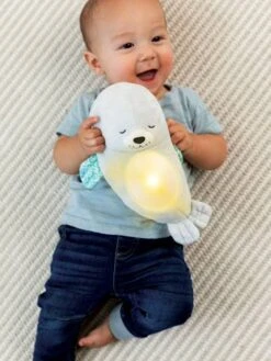 Veilleuse Bébé Otarie Douce Nuit 3 En 1 - INFANTINO Gris - Infantino -Enfant Jouet Boutique veilleuse bebe otarie douce nuit 3 en 1 infantino 2