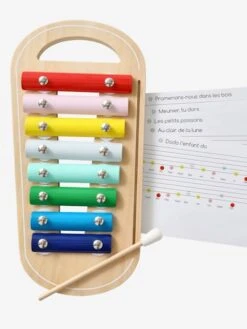 Xylophone Avec Partitions En Bois FSC® Multicolore - Vertbaudet -Enfant Jouet Boutique xylophone avec partitions en bois fsc 2